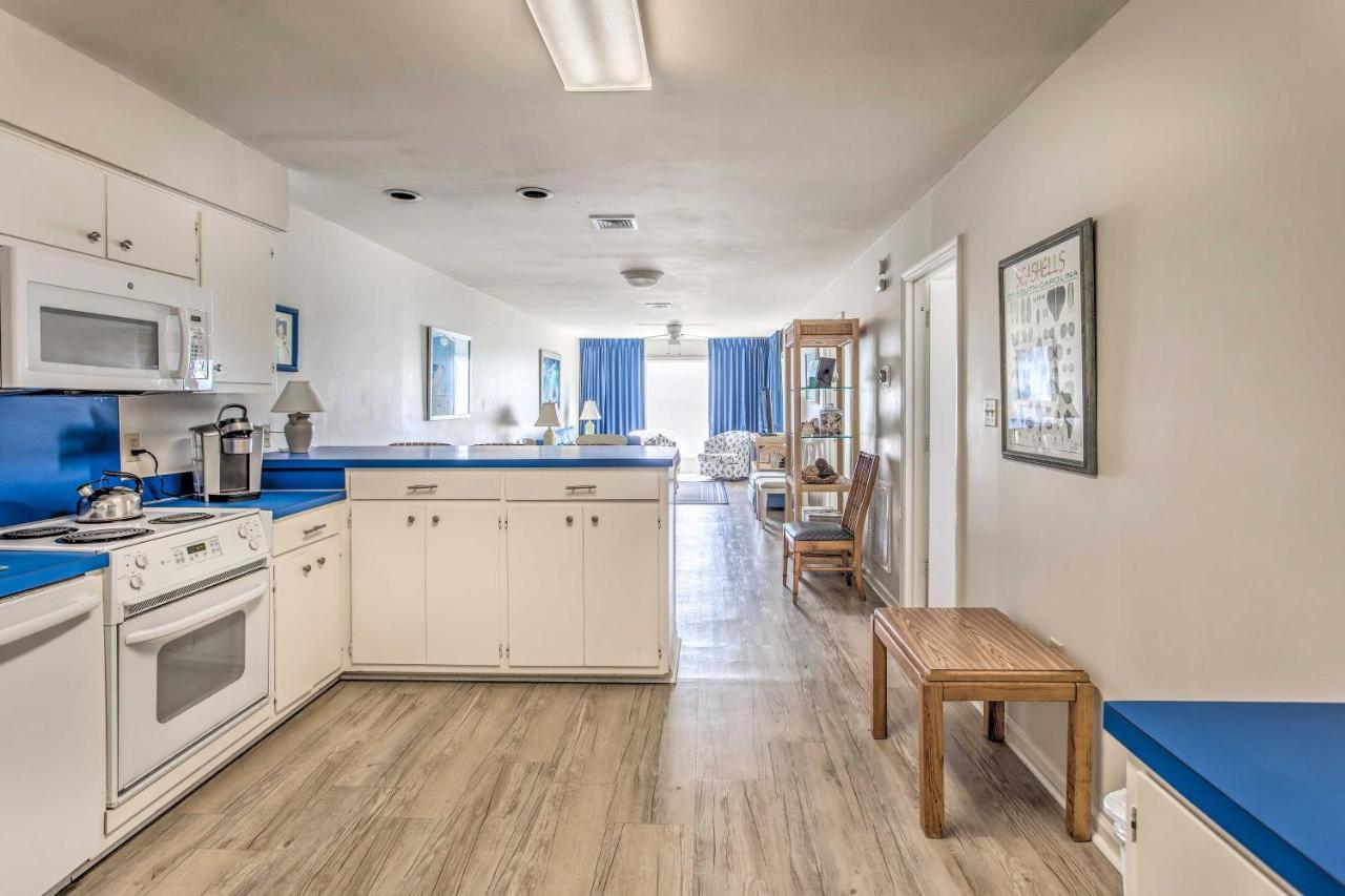 Bright Beachy Condo With Boardwalk Access And Patio! เมอร์เทิลบีช ภายนอก รูปภาพ
