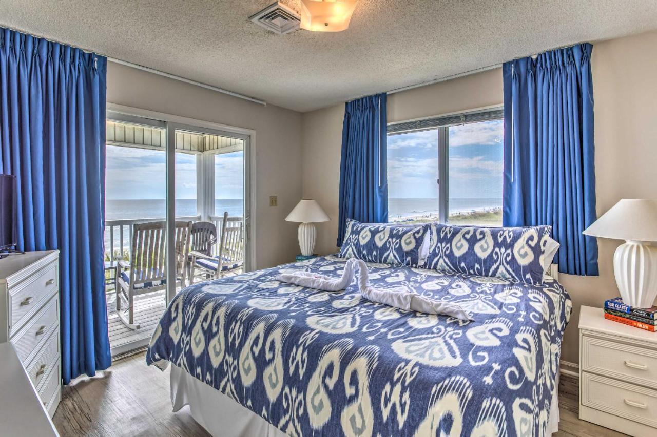 Bright Beachy Condo With Boardwalk Access And Patio! เมอร์เทิลบีช ภายนอก รูปภาพ