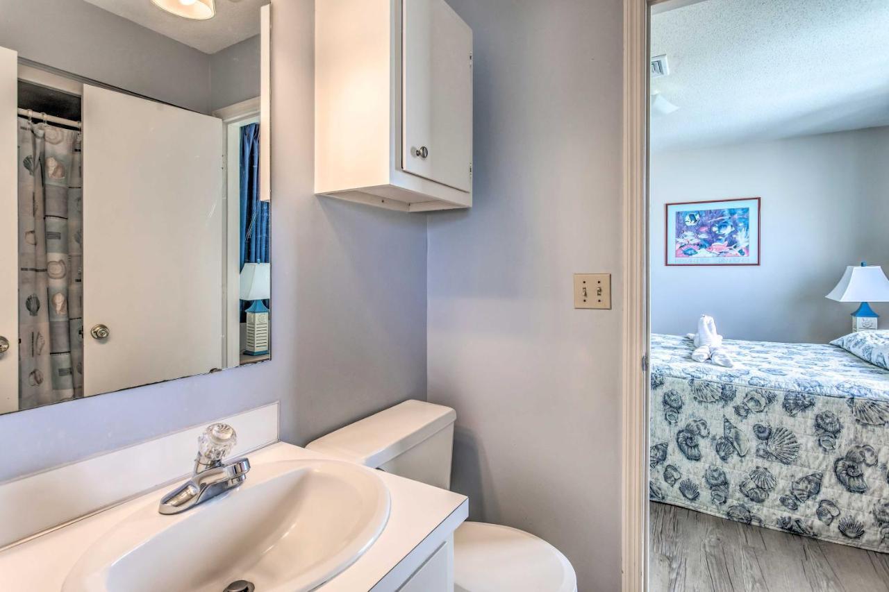 Bright Beachy Condo With Boardwalk Access And Patio! เมอร์เทิลบีช ภายนอก รูปภาพ