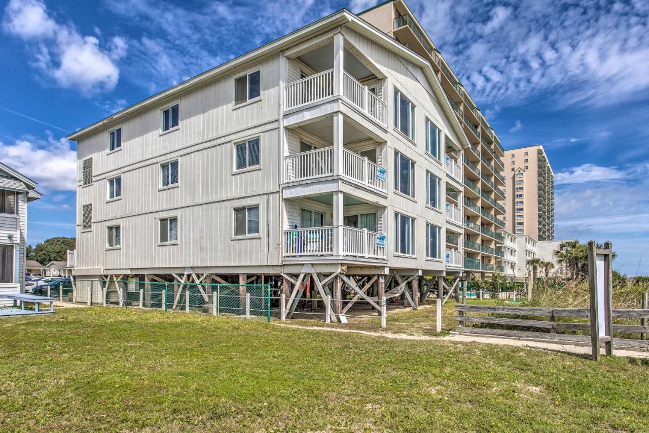 Bright Beachy Condo With Boardwalk Access And Patio! เมอร์เทิลบีช ภายนอก รูปภาพ